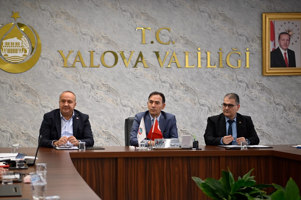 [BELEDIYE · Yalova] Yalova İl Tanıtım ve Geliştirme Kurulu, Vali Yardımcısı Sarı başkanlığında toplandı