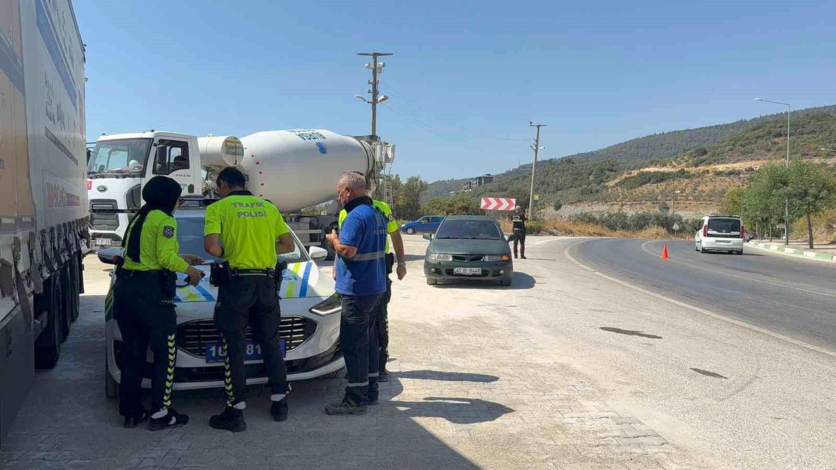 [YEREL / KAMU · Yalova · Armutlu] Gemlik'te Trafik Denetimleri Artırıldı