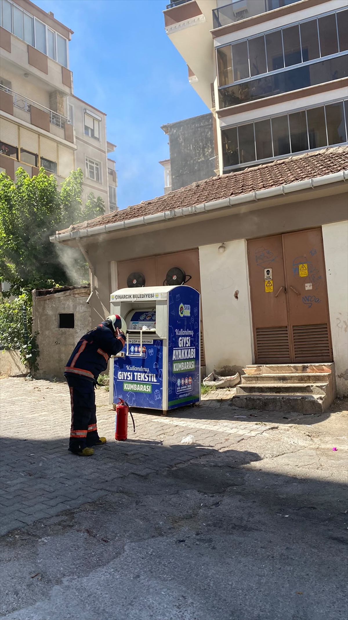 [YEREL / KAMU · Yalova · Çınarcık] Çınarcık'ta çıkan trafo yangını büyümeden söndürüldü