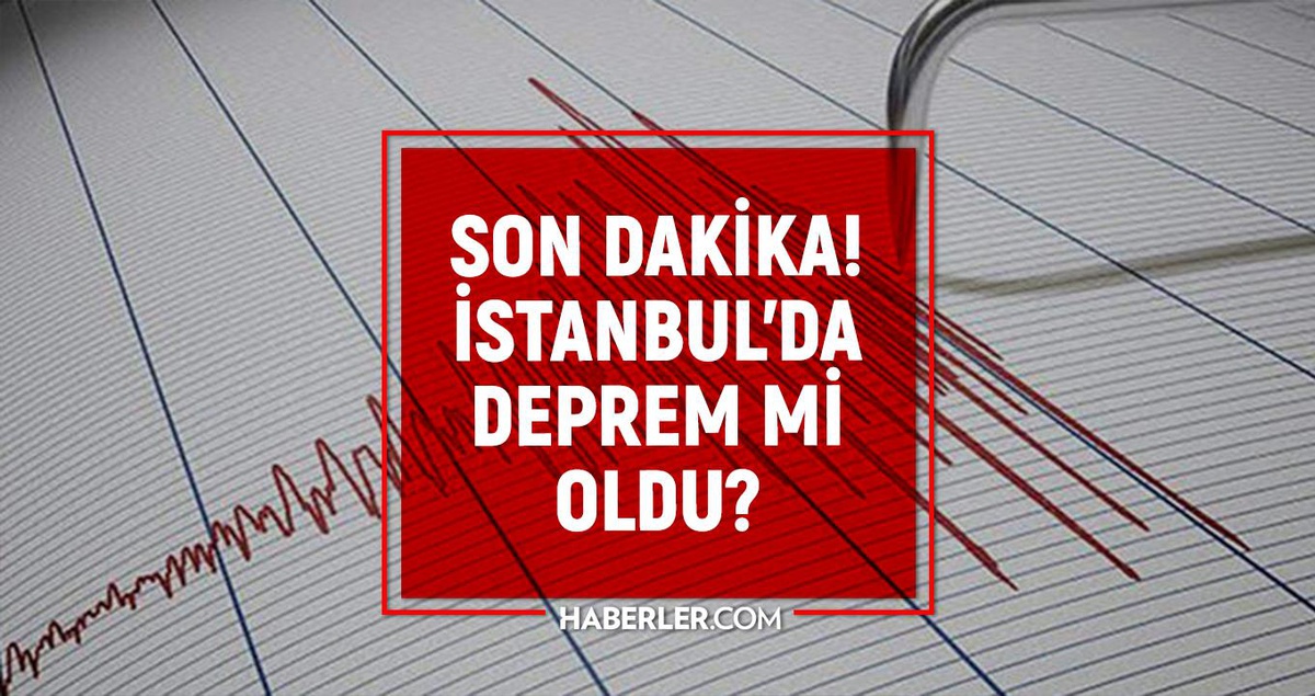 İstanbul'da deprem mi oldu? SON DAKİKA! 14 Ekim İstanbul'da az önce nerede deprem oldu?