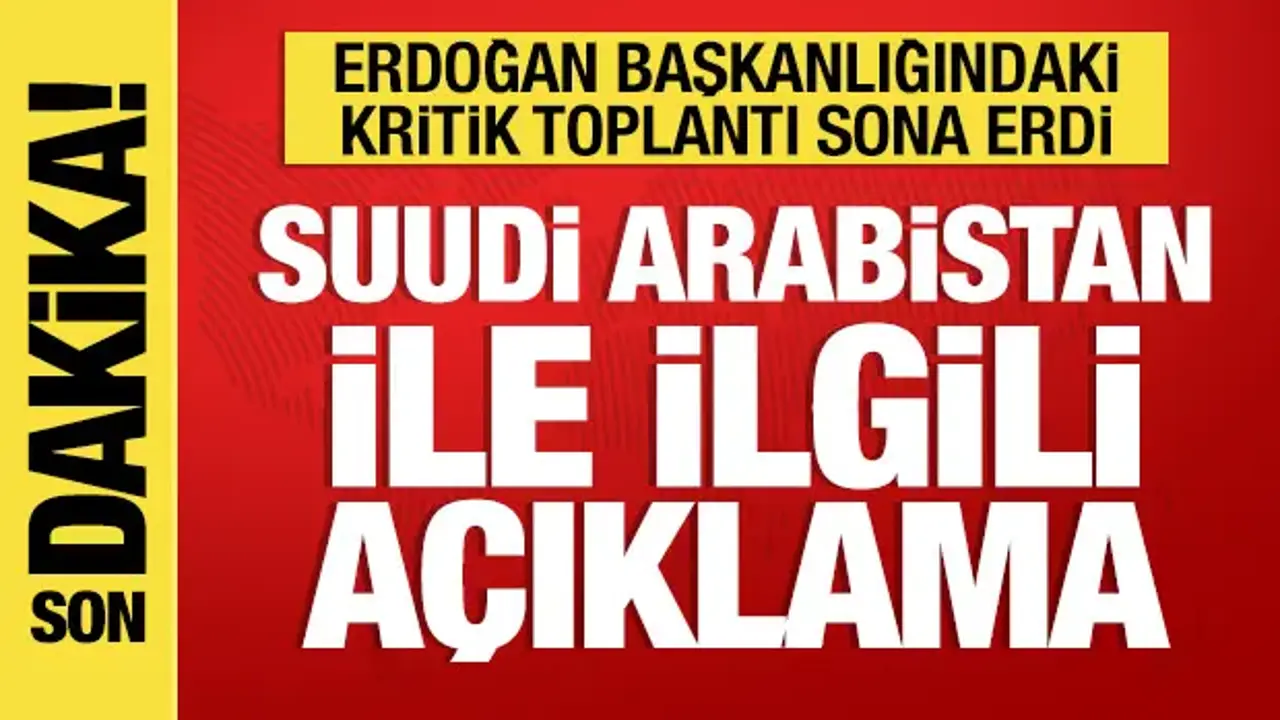 Cumhurbaşkanlığı Yüksek İstişare Kurulu sonrası açıklama