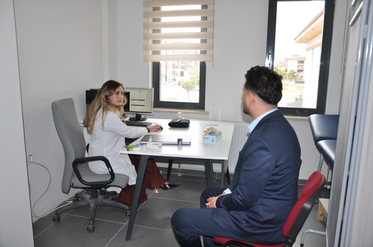 Yozgat Sorgun'da sigara bırakma polikliniği ilk hastasını kabul etti