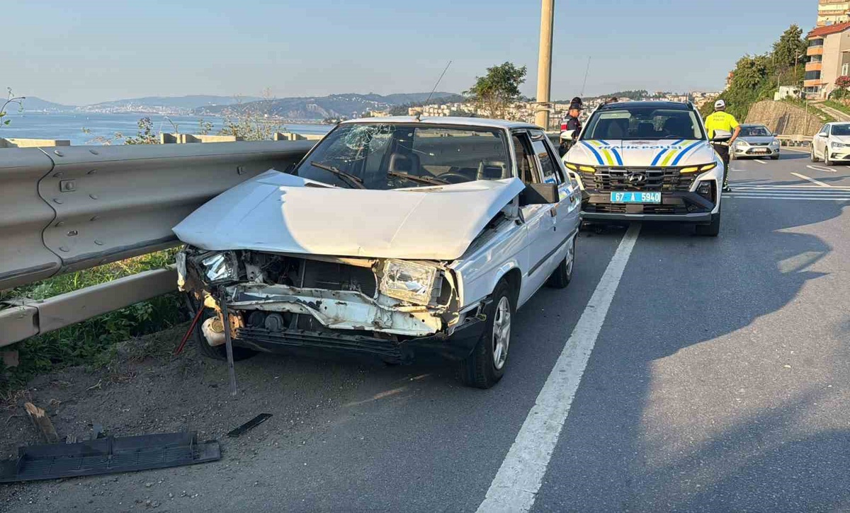 [BELEDIYE · Zonguldak · Alaplı] Alaplı'da Zincirleme Kaza: 5 Yaralı