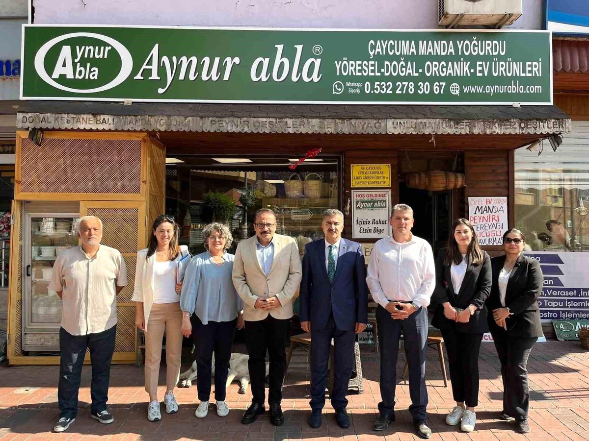 [BELEDIYE · Zonguldak · Çaycuma] Kültür ve Turizm Bakanlığı Heyeti Zonguldak'ta İncelemelerde Bulundu