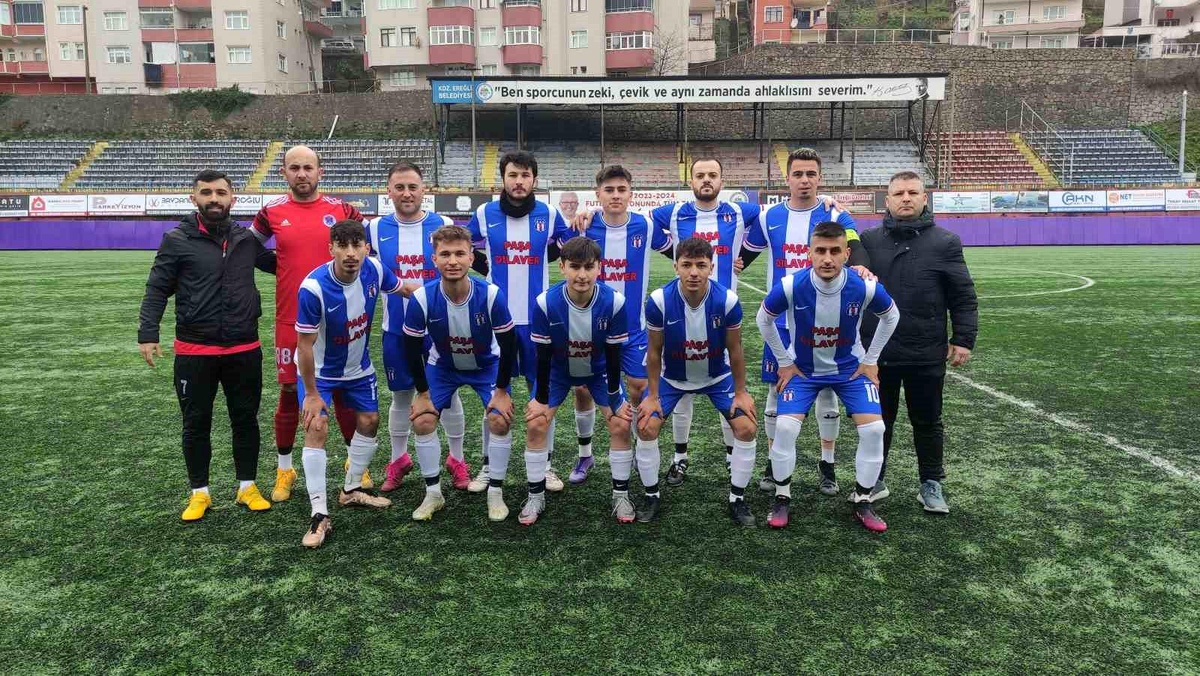 [YEREL / KAMU · Zonguldak · Ereğli] Karadeniz Ereğli 1. Amatör Lig'in lideri Zonguldak Ereğli Spor, Gümelispor'u 3-1 mağlup etti