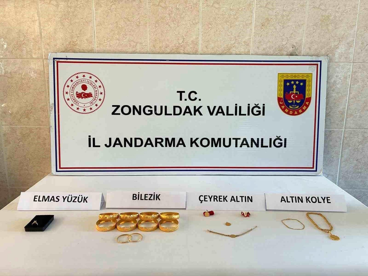 [YEREL / KAMU · Zonguldak · Gökçebey] Zonguldak'ta Hırsızlık Olayı: Çalınan Altın ve Nakit Para Bolu'da Bulundu