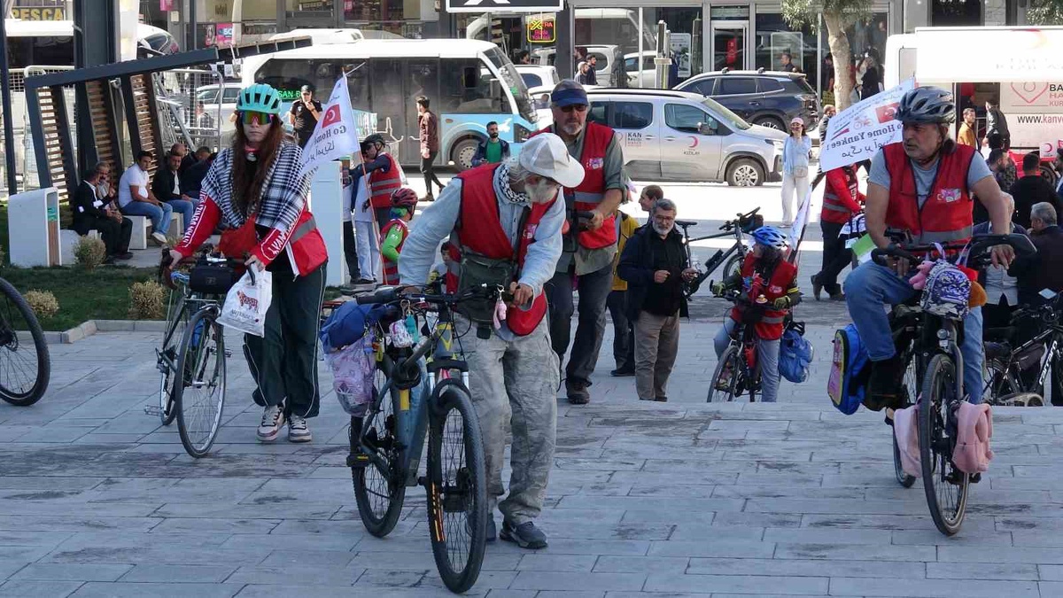 [BELEDIYE · Van] Minab Bisiklet Kervanı, Diyarbakır'dan çıktığı 3 bin kilometrelik yolda Van'a ulaştı