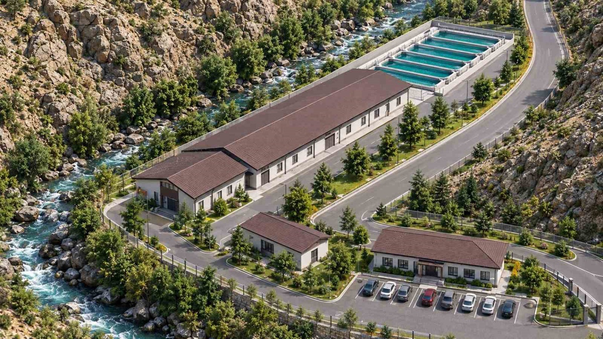 [BELEDIYE · Van · Bahçesaray] Van Bahçesaray'da 300 milyon yumurta, 100 milyon yavru kapasiteli tesis inşa ediliyor
