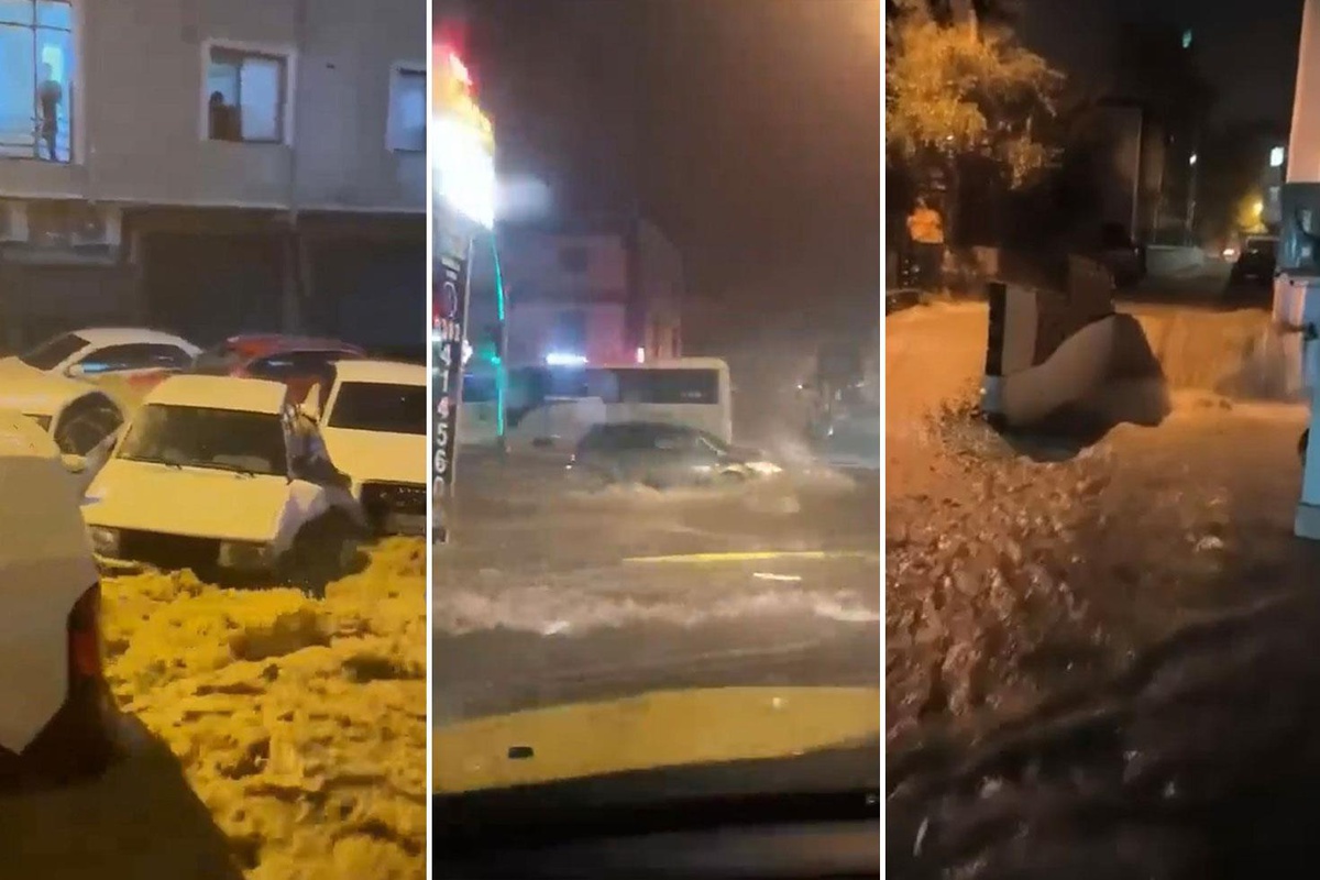 Sağanak kabusu Marmara'yı esir aldı: Kocaeli ve Sakarya'da dereler taştı, yollar kapandı