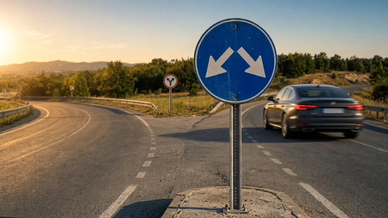 Yollarda sıkça görülüyor: Bu trafik levhası ne anlama geliyor?