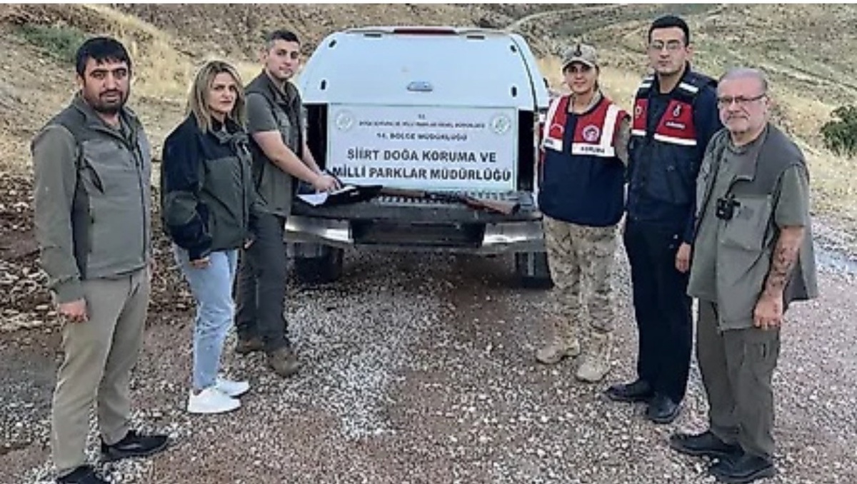 [BELEDIYE · Siirt] Siirt'te DKMP denetiminde avcılık belgesi olmadan avlanan kişi yakalandı