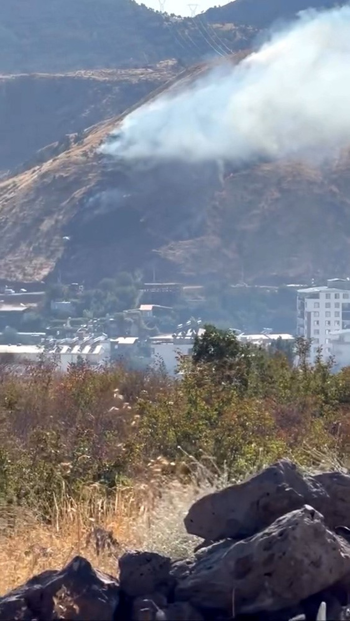[BELEDIYE · Siirt · Baykan] Siirt'in Baykan İlçesinde Orman Yangını Kontrol Altına Alındı