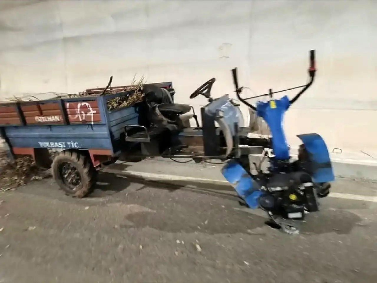 [YEREL / KAMU · Siirt · Eruh] Siirt'te otomobil ile patpat çarpıştı: 1 yaralı