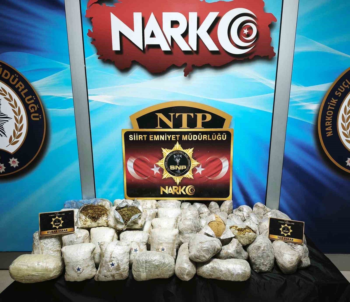 [YEREL / KAMU · Siirt · Kurtalan] Siirt'te koyun yününe saklanan 37 kilo 600 gram esrar ele geçirildi, şüpheli tutuklandı