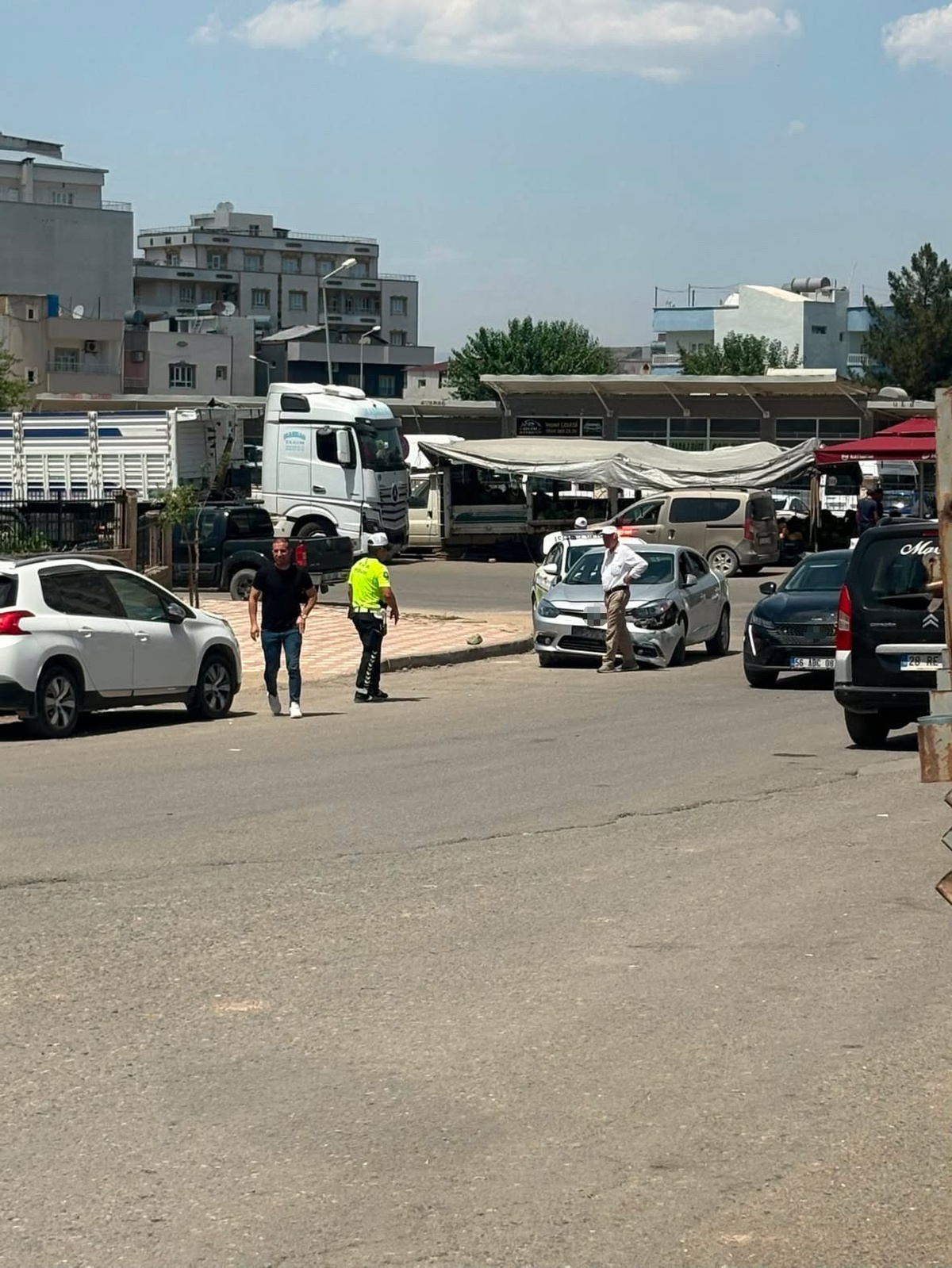 [YEREL / KAMU · Siirt · Kurtalan] Kurtalan’da maddi hasarlı trafik kazası
