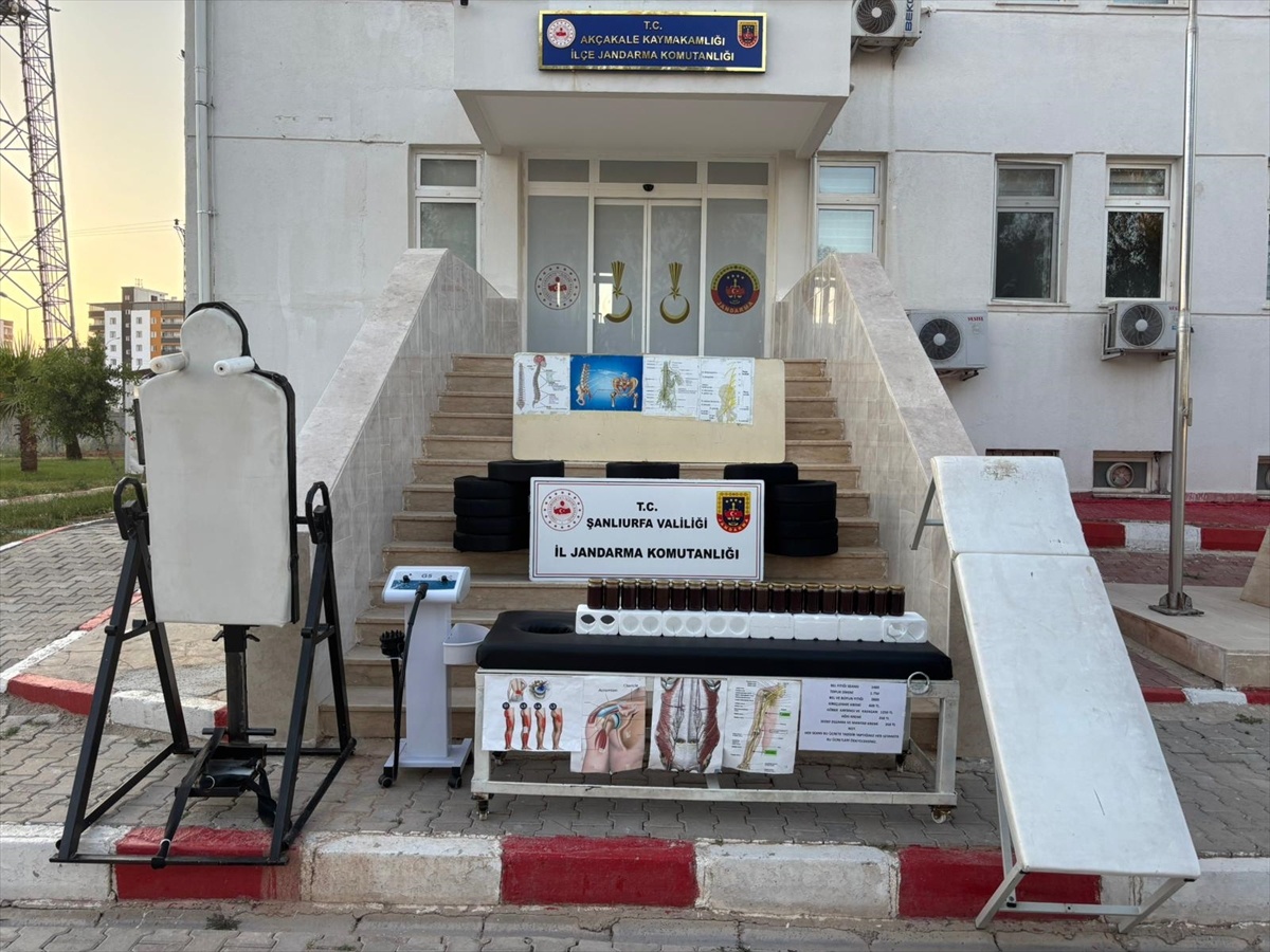 [YEREL / KAMU · Şanlıurfa · Akçakale] Şanlıurfa'da ruhsatsız tedavi merkezi işleten kişiye adli işlem yapıldı