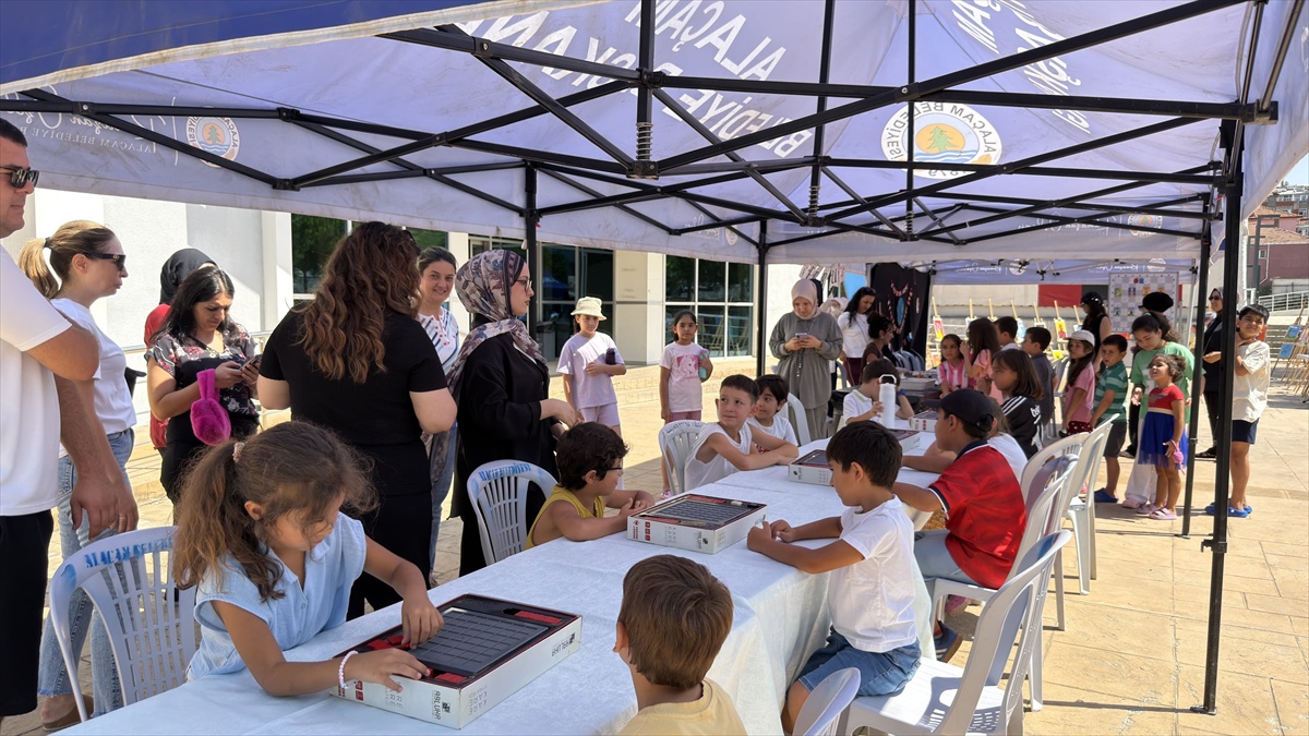 [BELEDIYE · Samsun · Alaçam] Alaçam'da Gençlik Yaz Okulu Kapanışı