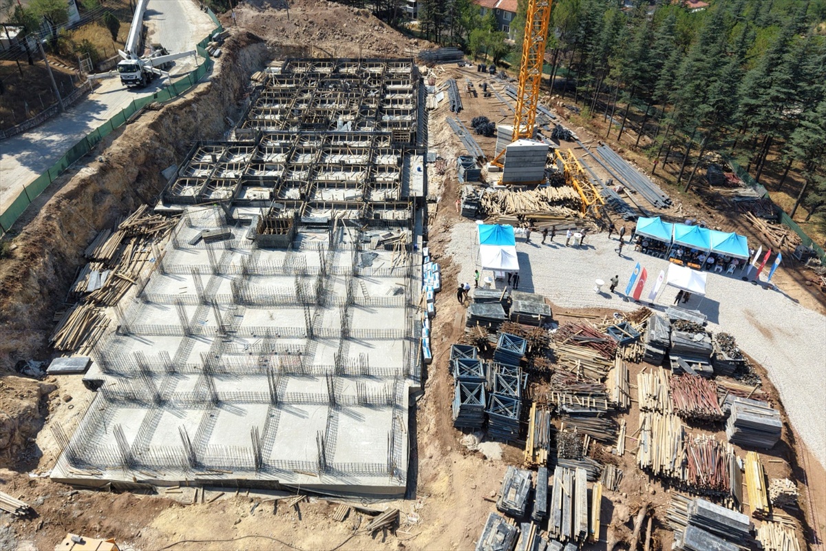 [BELEDIYE · Samsun · Alaçam] Dursunbey'de yeni orman binası için temel atıldı