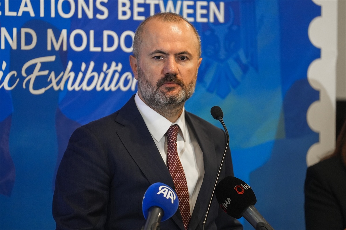 Moldova'nın bağımsızlığının 35. yılı pulları PTT Pul Müzesi'nde sergilenmeye başlandı