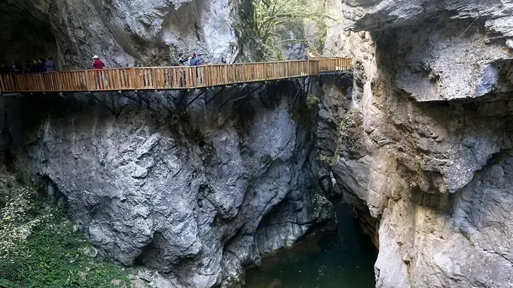 Horma Kanyonu Kötü Hava Koşulları Sebebiyle Ziyaretçilere Kapatıldı