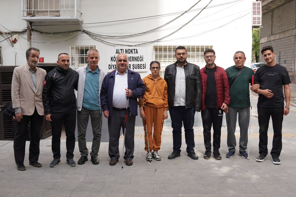 [BELEDIYE · Diyarbakır] DBB’den Altı Nokta Körler Derneğine dayanışma ziyareti