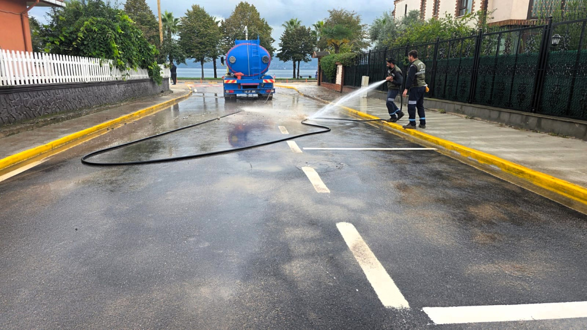 [BELEDIYE · Kocaeli] Büyükşehir’den sağanak sonrası yoğun çalışma