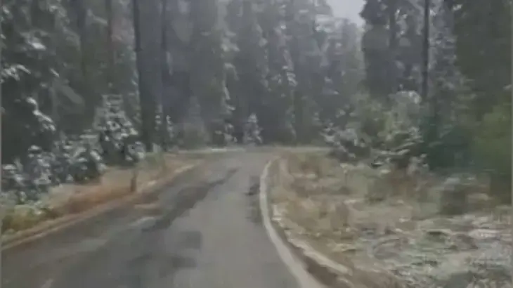Kastamonu'nun yüksek kesimlerine kar yağdı: Fındıklı Yaylası beyaza büründü!