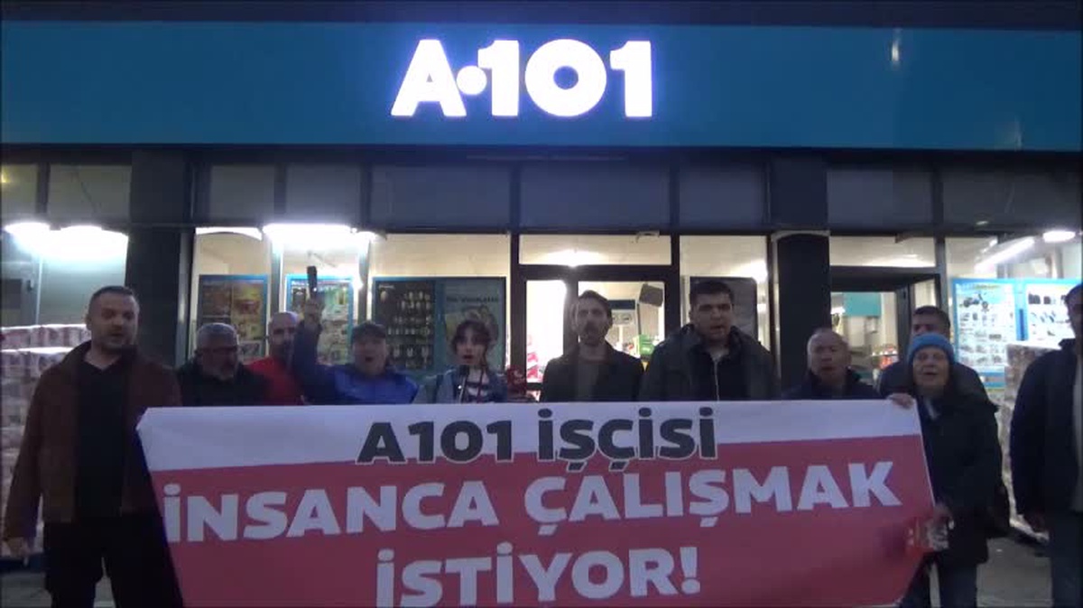 Sosyal İş Sendikası Bilecik'te A101 işçilerinin su ve yemek talebini dile getirdi