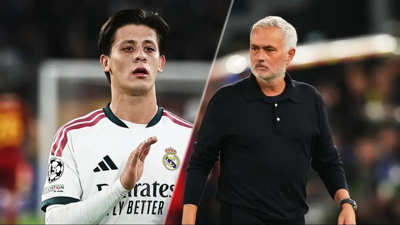 Jose Mourinho'dan Arda Güler açıklaması! Tepki gösterdi