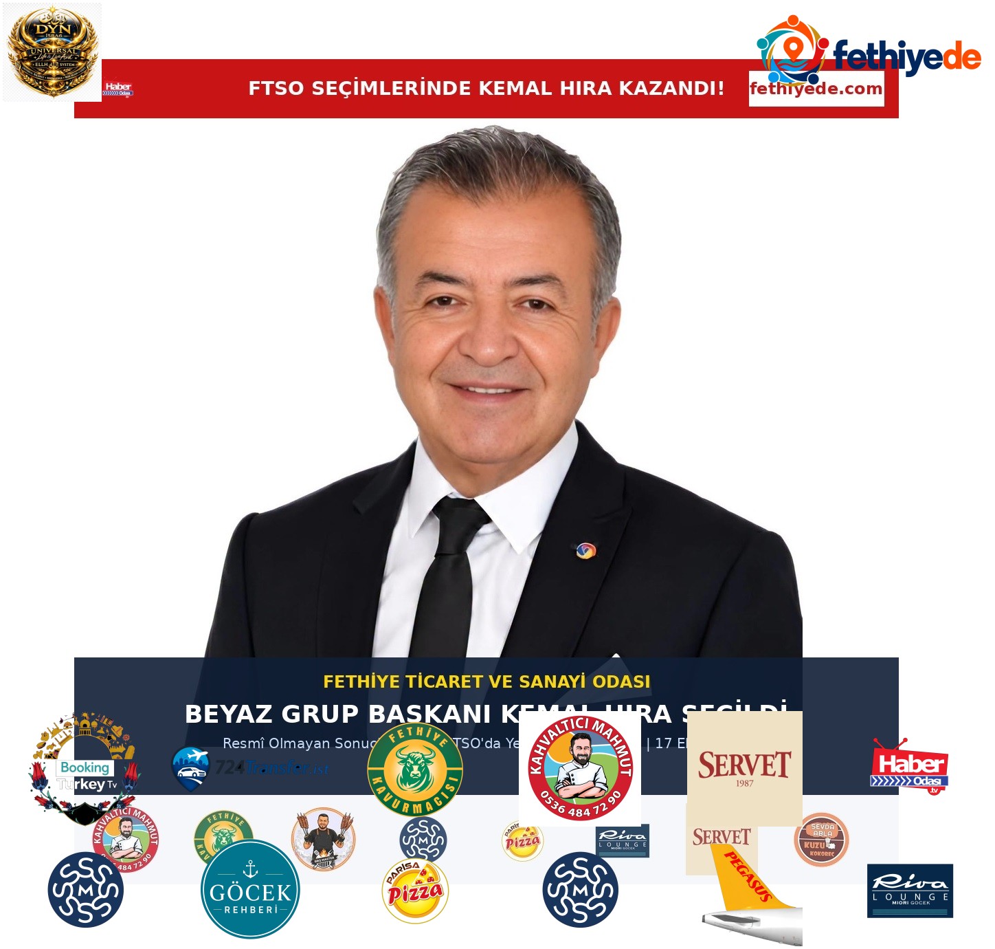FTSO SEÇİMLERİNDE KEMAL HIRA KAZANDI!