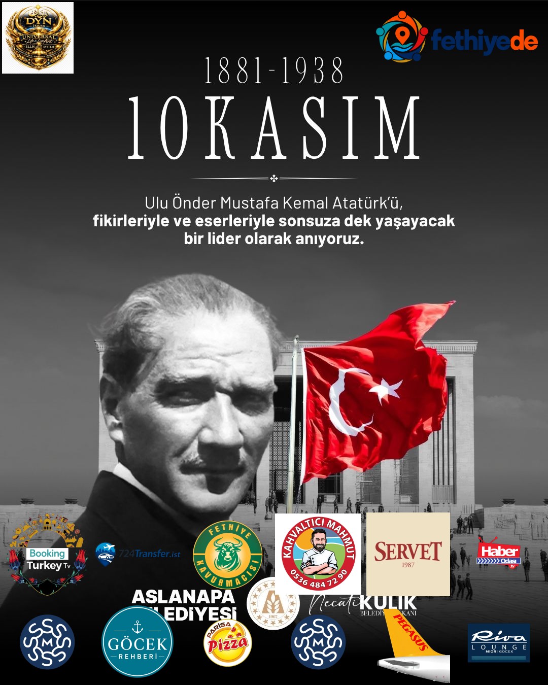 [BELEDIYE · Kütahya · Aslanapa] Cumhuriyetimizin 102. yılı aslanapa’da coşkuyla kutlandı