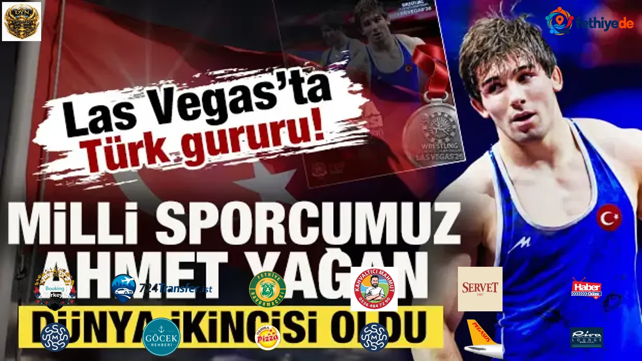 Las Vegas’ta Türk gururu! Milli sporcumuz Ahmet Yağan dünya ikincisi