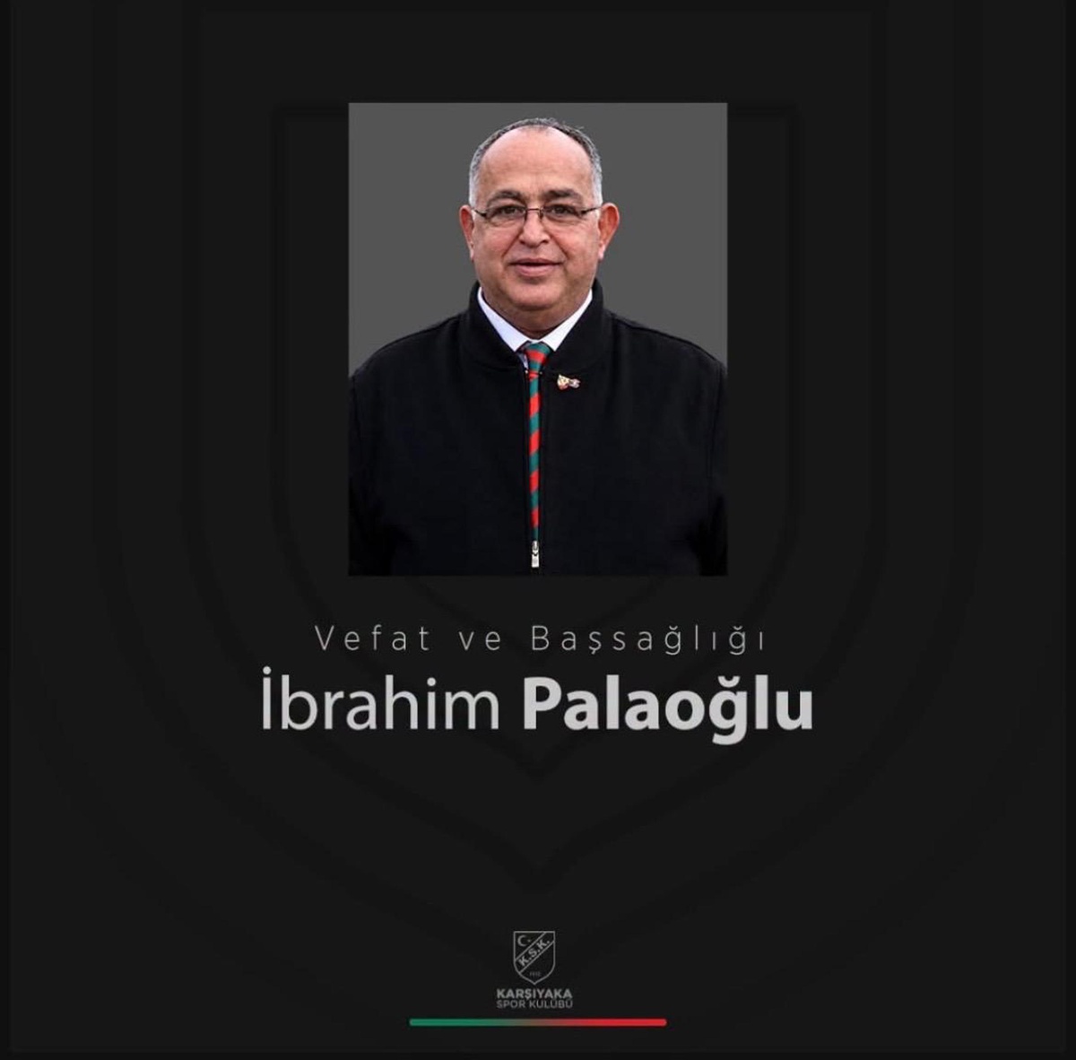 Karşıyaka'nın eski futbol şube başkanı İbrahim Palaoğlu kalp krizi sonrası vefat etti