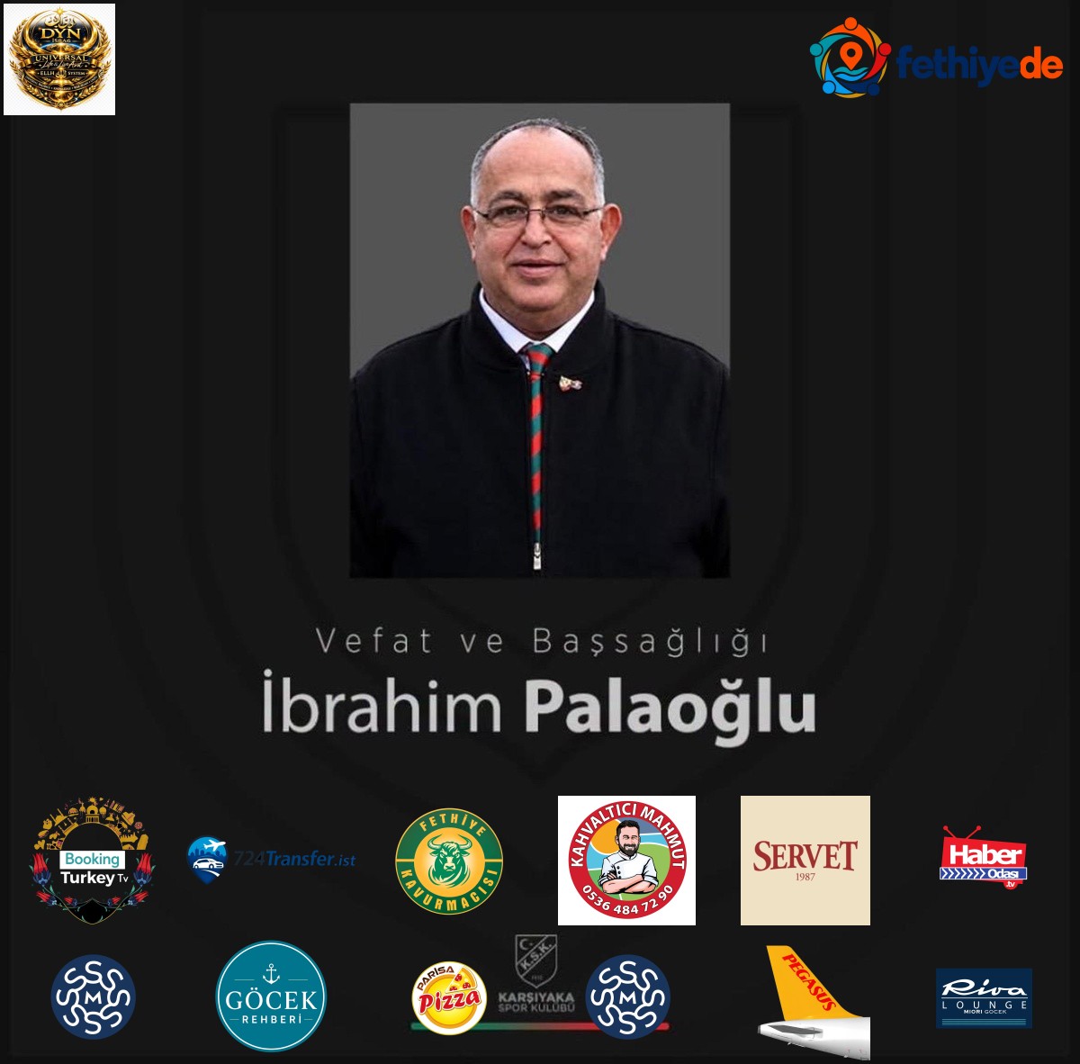 Karşıyaka'nın eski futbol şube başkanı İbrahim Palaoğlu kalp krizi sonrası vefat etti