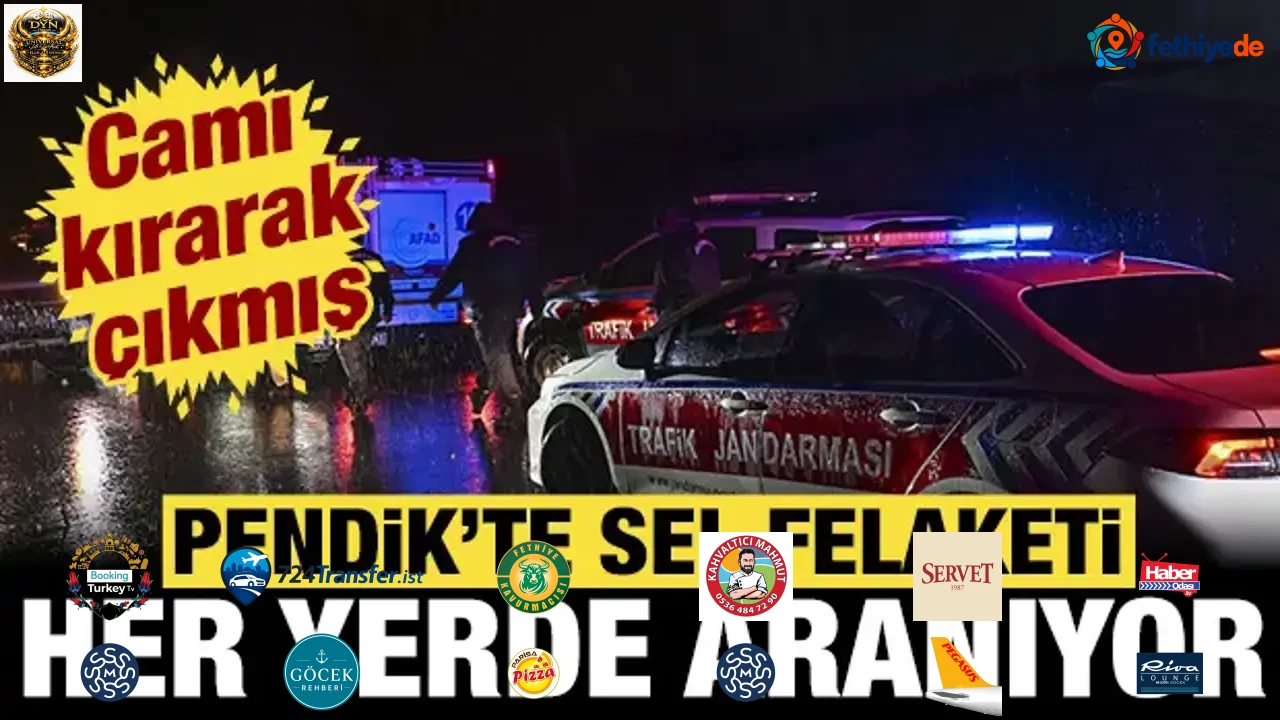 Pendik'te sel felaketi: Bir kişinin cansız bedenine ulaşıldı!
