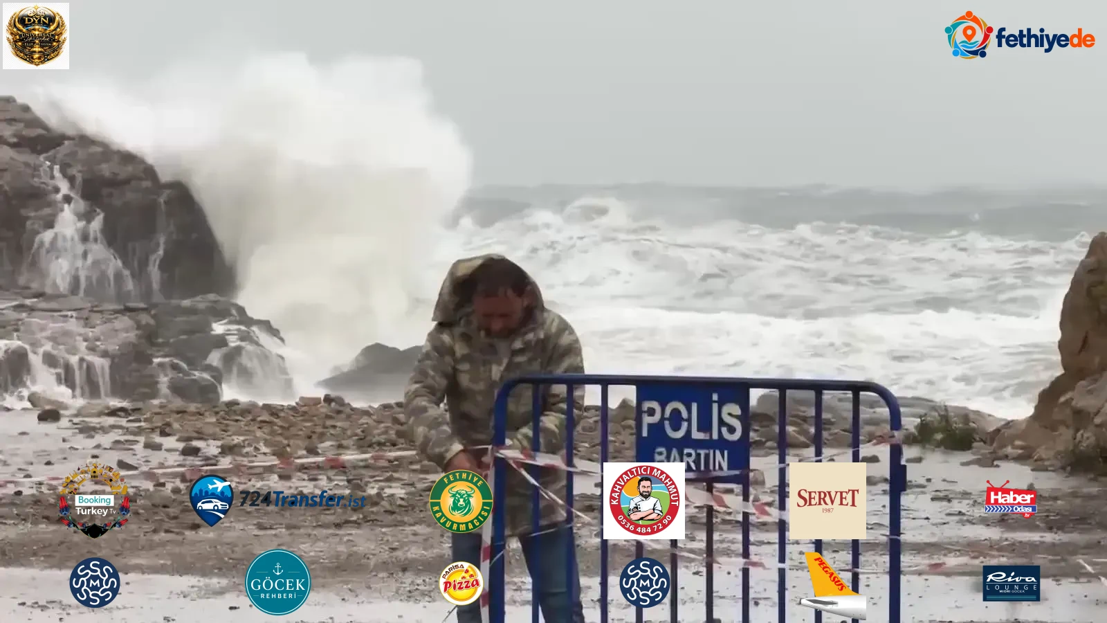 Bartın’da fırtına ve sağanak alarmı! Dalgalar 14 metreye ulaştı, 15 saatte 27 ihbar geldi