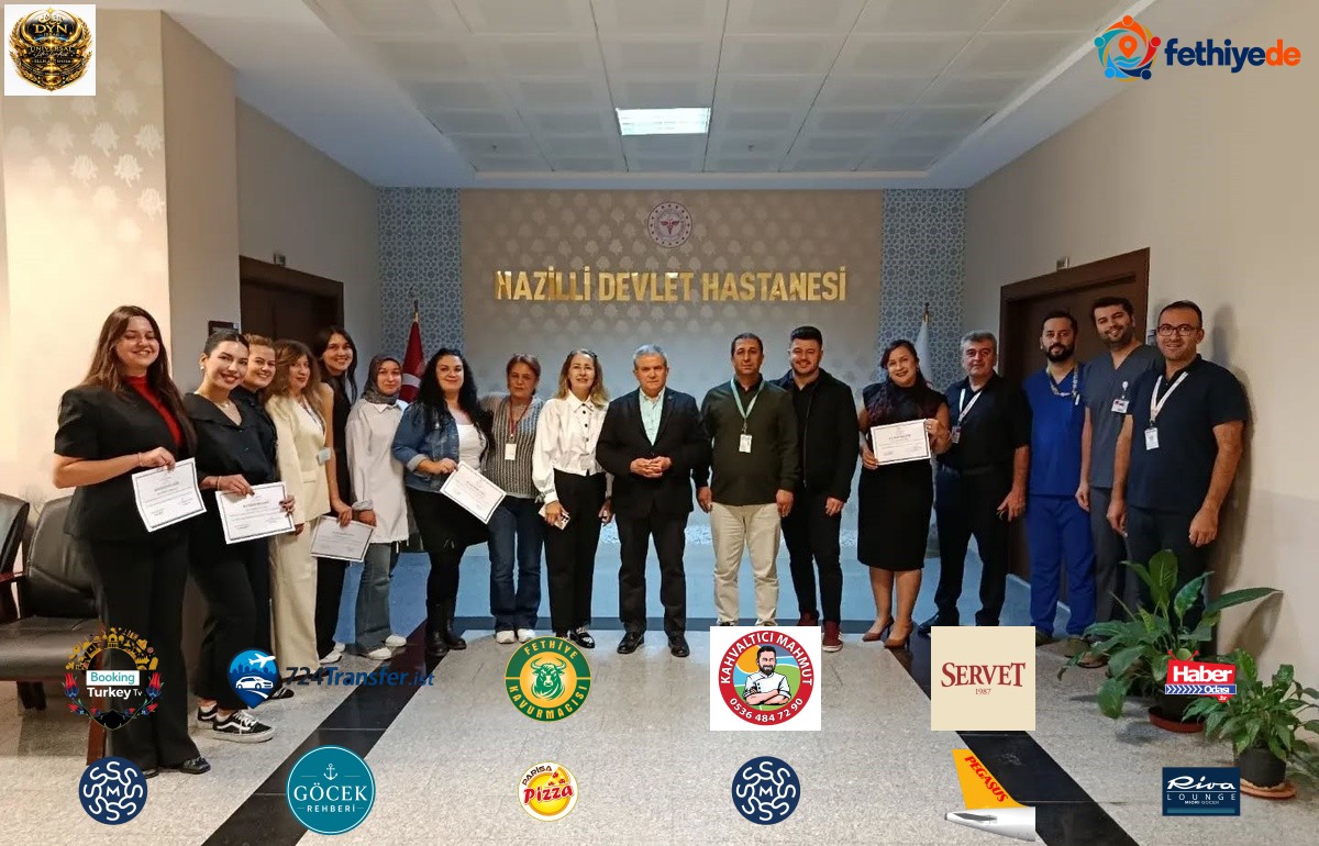 Nazilli Devlet Hastanesi'nde 8. Acil Bakım Hemşireliği Eğitimi tamamlandı
