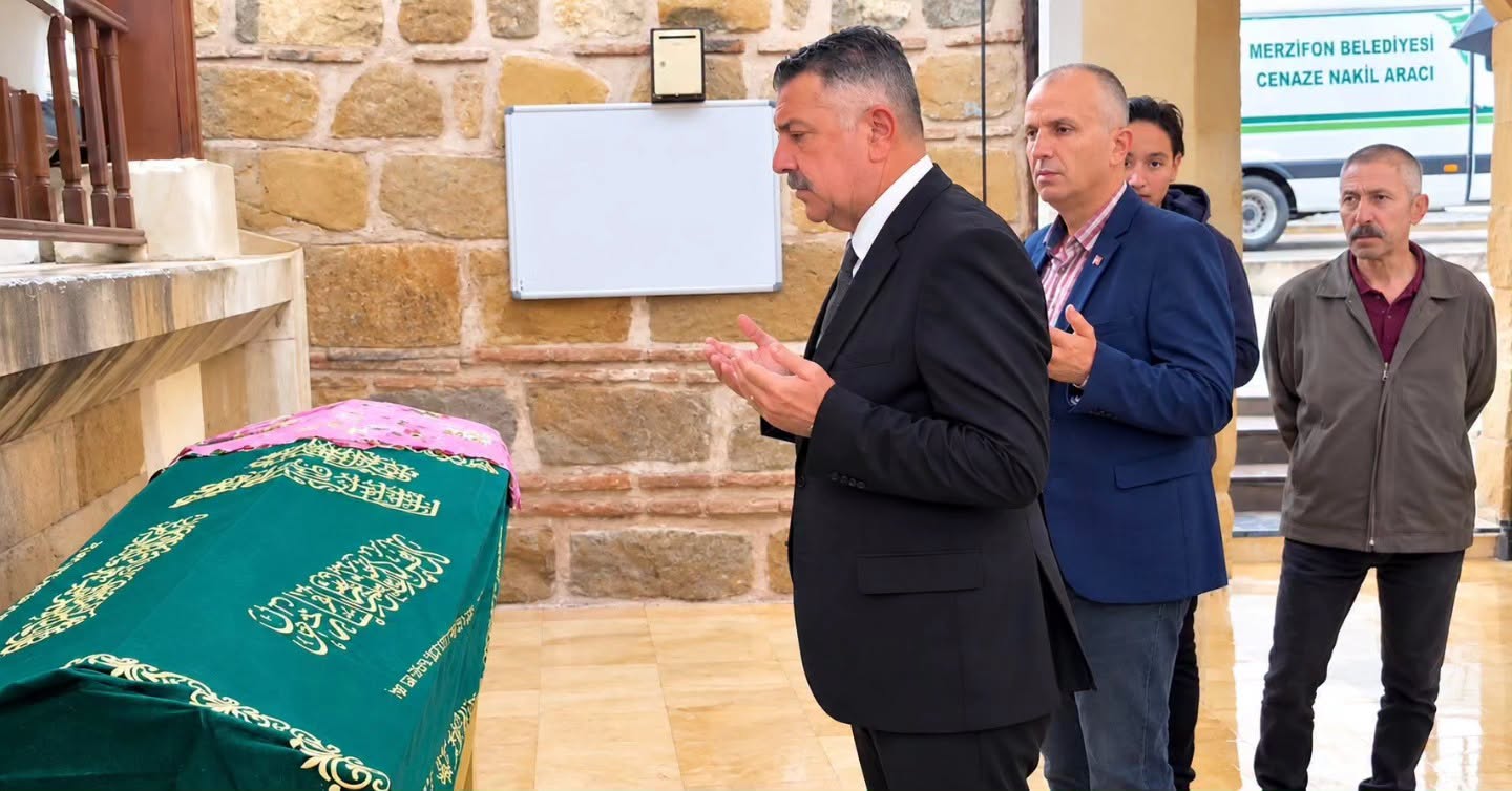 [BELEDIYE · Amasya · Merzifon] Belediye Başkanımız, Güner Ergül’ün Cenaze Merasimine Katıldı - T.C. Merzifon Belediyesi