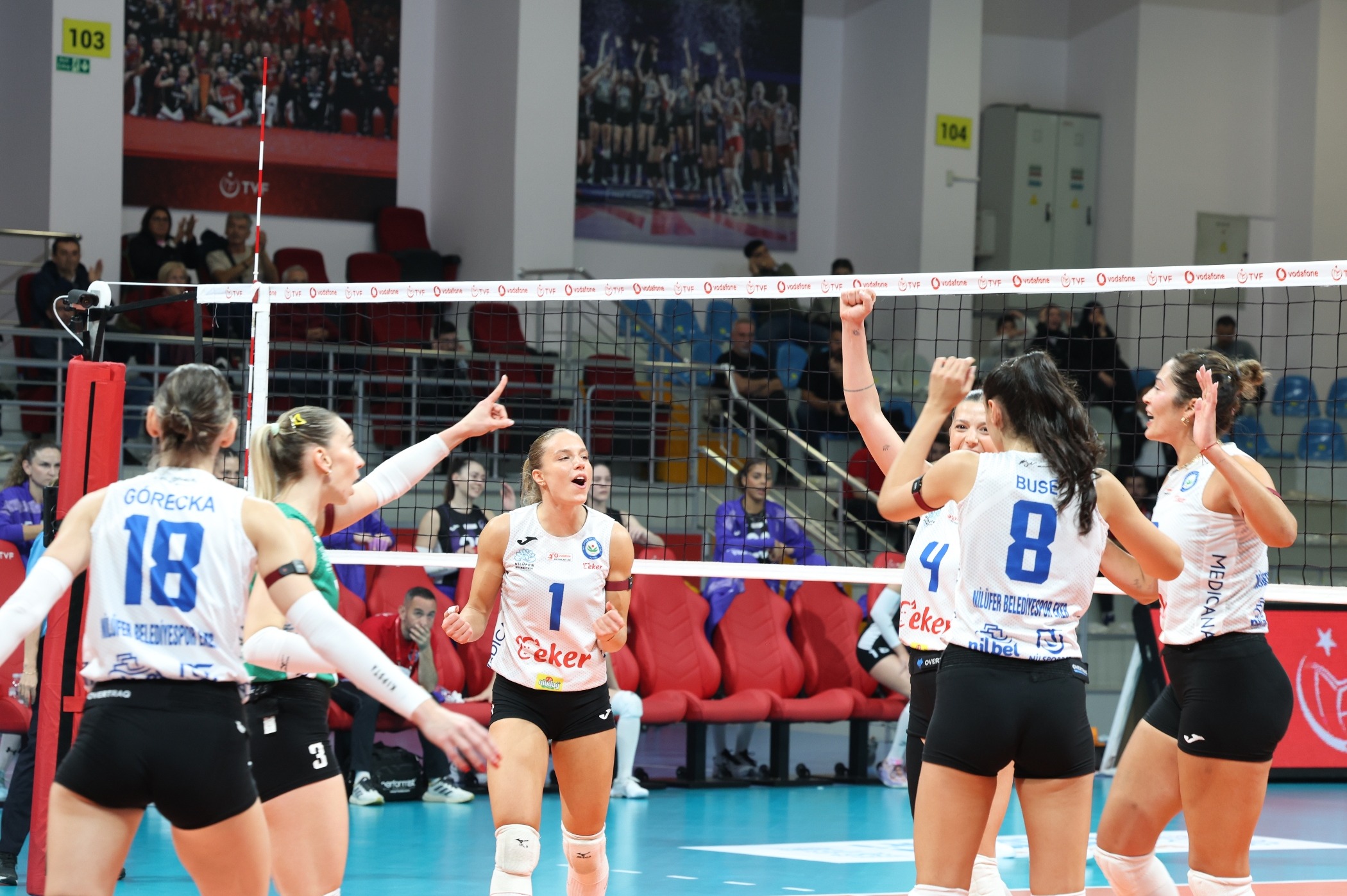 [BELEDIYE · Bursa · Nilüfer] Nilüfer Belediyespor Eker sezonun ilk galibiyetini aldı
