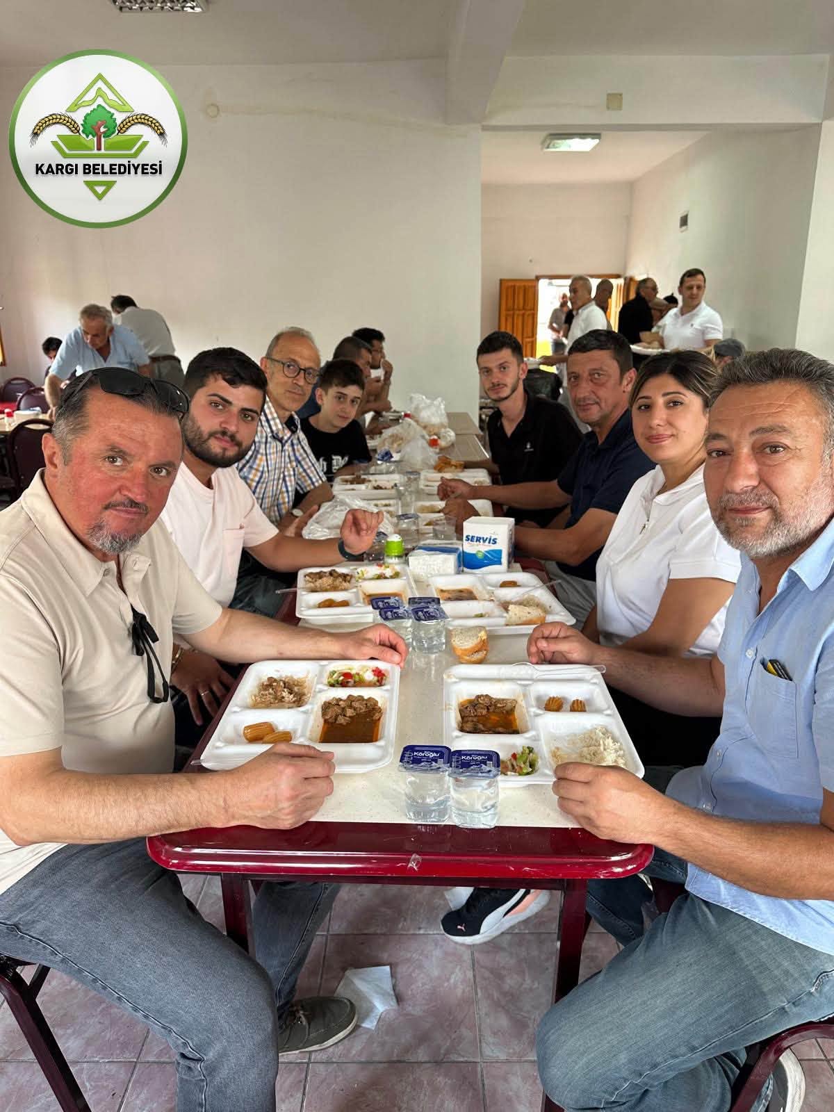 [BELEDIYE · Çorum · Kargı] Başkanımız Şükür Yemeğine Katıldı