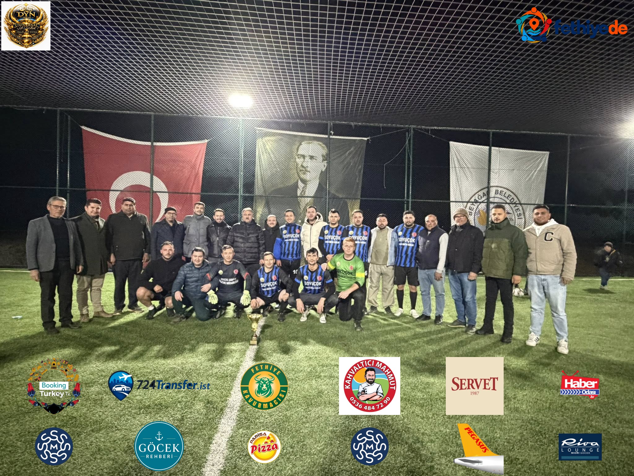 [BELEDIYE · Denizli · Beyağaç] Beyağaç’ta Futbol Turnuvası Coşkuyla Tamamlandı