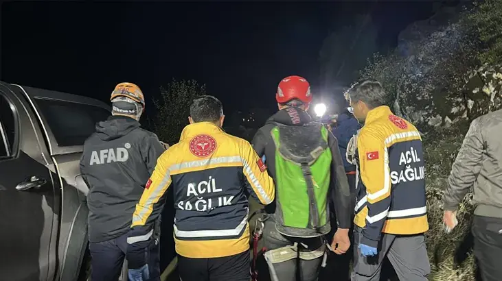 Isparta'da Yazılı Kanyon'da mahsur kalmışlardı! 3 İHH gönüllüsü kurtarıldı