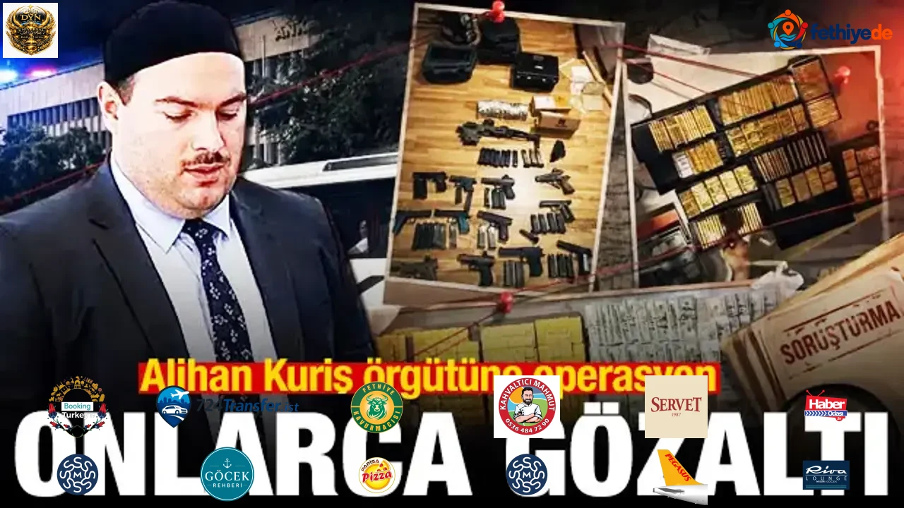 Alihan Kuriş örgütüne operasyon: Onlarca gözaltı