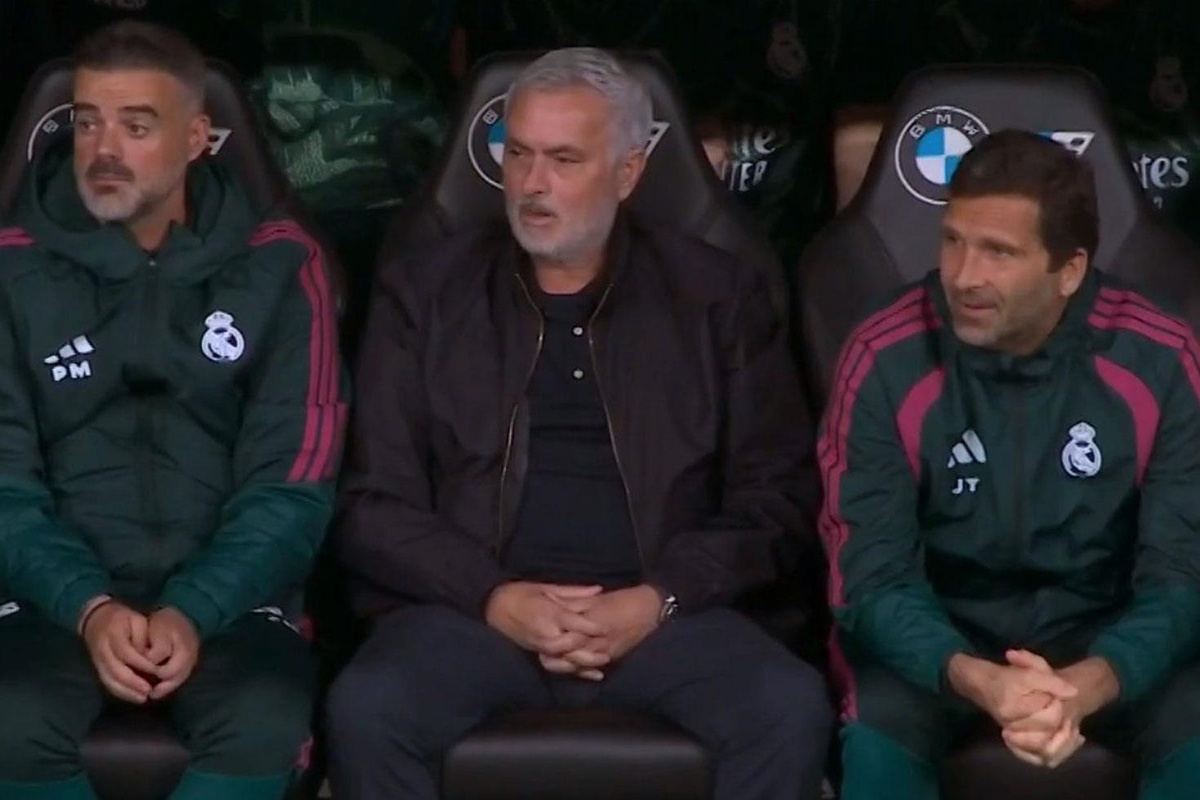 Real Madrid kazandı ama Mourinho'nun görüntüsü olay oldu