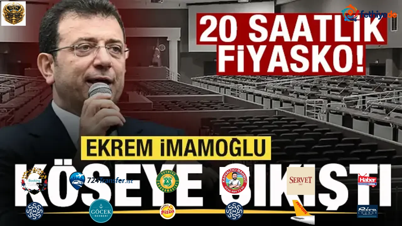 20 saatlik fiyasko! Ekrem İmamoğlu köşeye sıkıştı!