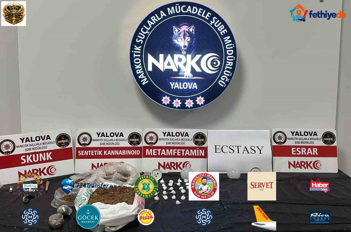 Yalova'da uyuşturucu ticareti yapan 2 şüpheli iki operasyon sonrası tutuklandı