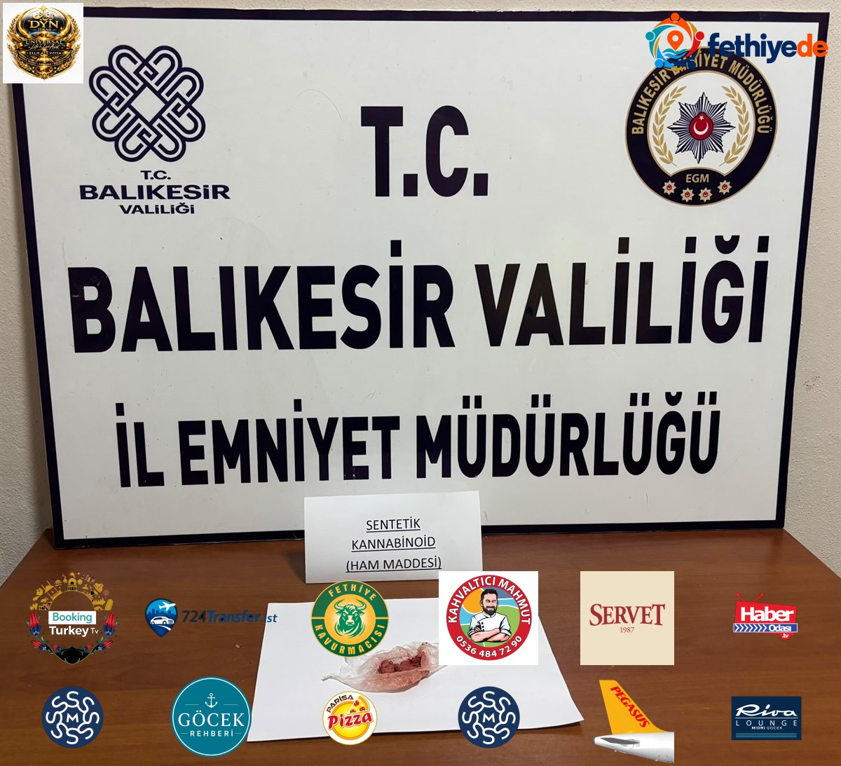Manyas'ta araçta 8,32 gram bonzai ham maddesi bulundu, 2 şüpheli gözaltına alındı.