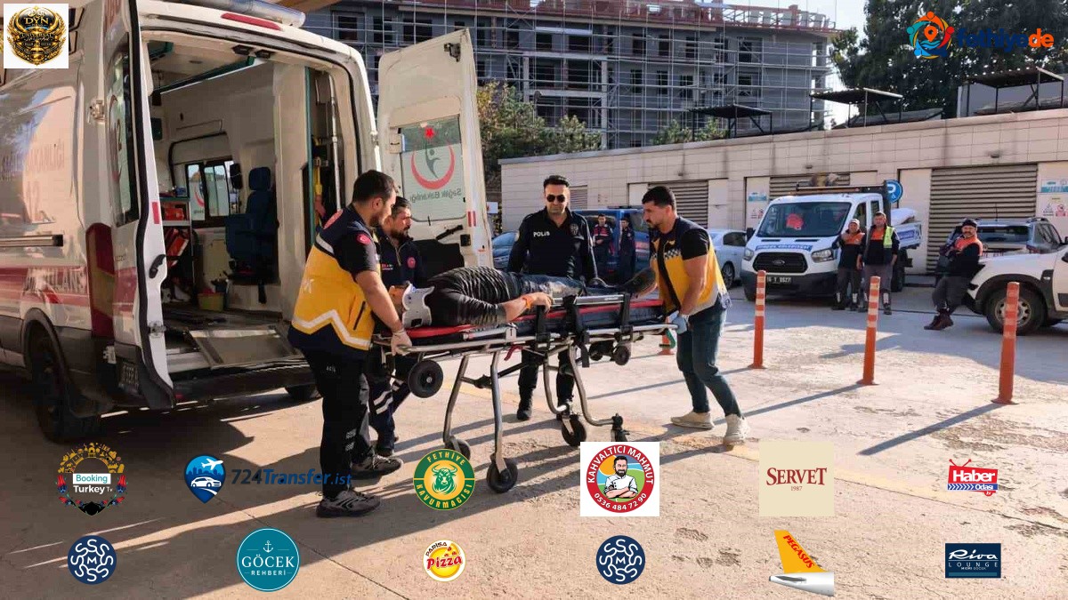 Bursa İnegöl'de ampul değiştirmek isteyen iş yeri sahibi 3 metreden düşüp yaralandı