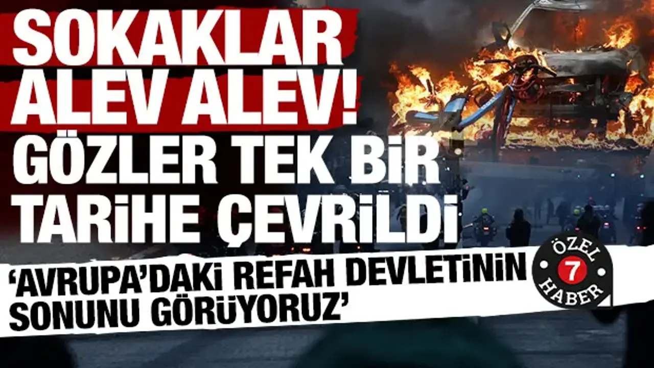 Fransa'da sokaklar alev alev! 5 kasım için kritik uyarı geldi: Kontrol edilemezse...
