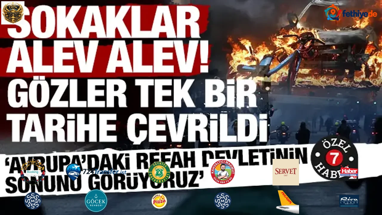 Fransa'da sokaklar alev alev! 5 kasım için kritik uyarı geldi: Kontrol edilemezse...